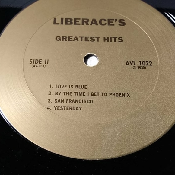 Vintage Liberace's Greatest Hits Vinyl Record - Picture 3 of 8